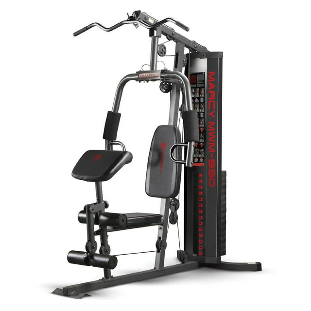 Marcy Dual-Functioning Full Body 150lb Stack Home Gym Workout Machine MWM-990