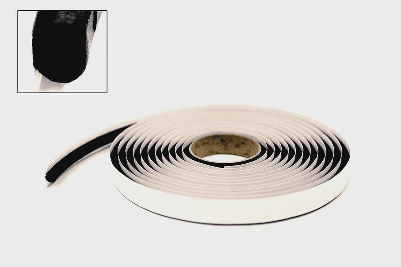 Marcy Foam Core Butyl Tape Auto Glass Adhesive 6 Roll Pack 6mm x 16