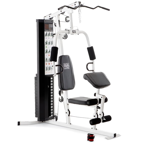 Marcy Home Gym Workout Station with Weights, Fully Body Training System