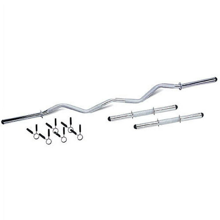 Marcy Impex Standard Curl Bar and Dumbbell Handle Combo SDC 10.1