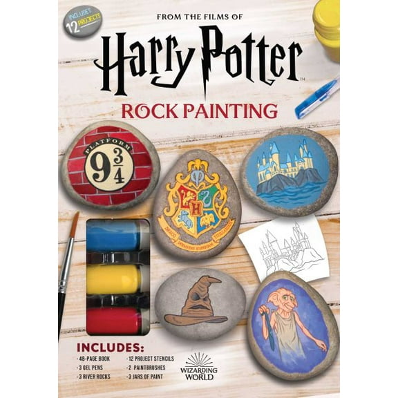 Pre-Owned Marcy Kelman: Harry Potter Rock Painting (Hardcover)