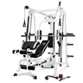 thumbnail image 1 of Marcy Pro Smith Cage Workout Machine Total Body Training Gym System, White, 1 of 9