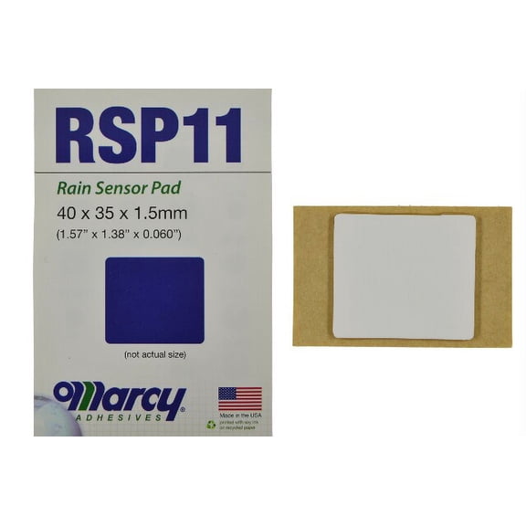 Marcy RSP11 Rain Sensor Pad Only - 40mm x 35mm x 1.5mm see details for fitment (Acrylic Adhesive)
