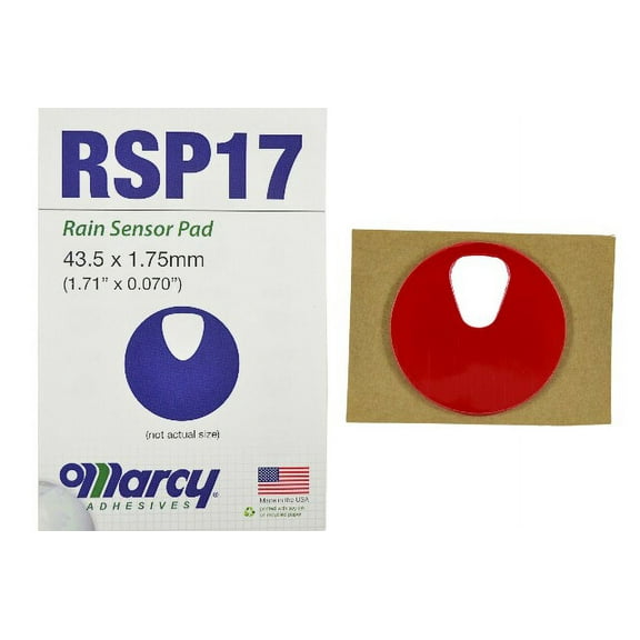 Marcy RSP17 Replacement Rain Sensor Pad Only - 43.5mm x 1.75mm see details for fitment (Acrylic Adhesive)