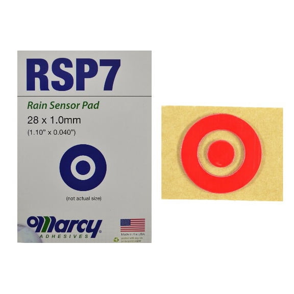 Marcy RSP7 Replacement Rain Sensor Pad Only - 28mm x 1mm see details for fitment (Acrylic Adhesive)