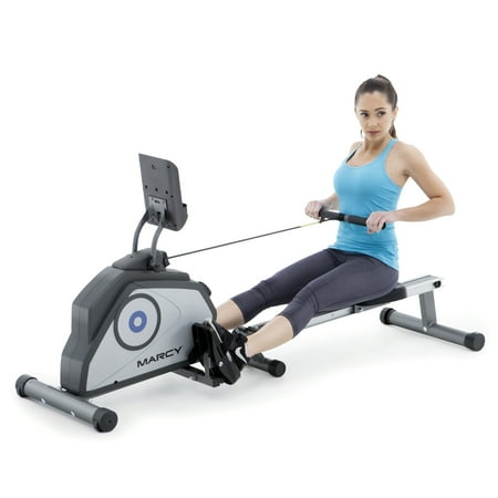Marcy Rowing Machine Home Gym Workout Excerise Station NS-40503RW