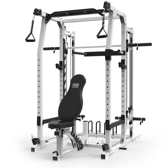Marcy SM-7362 Pro Smith Machine Home Gym System for Full Body Training