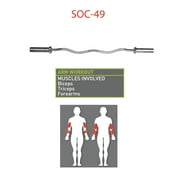 Marcy Olympic Curl Bar SOC-49