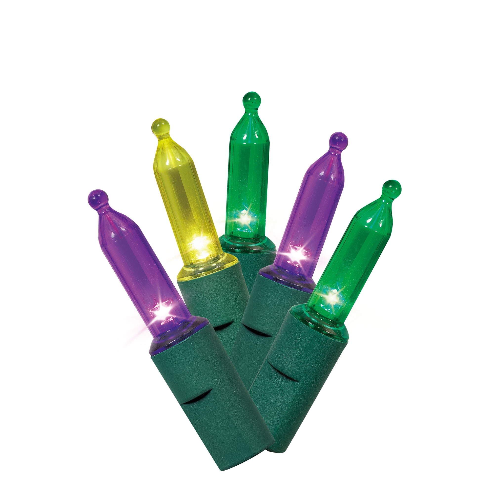 mardi gras mini lights