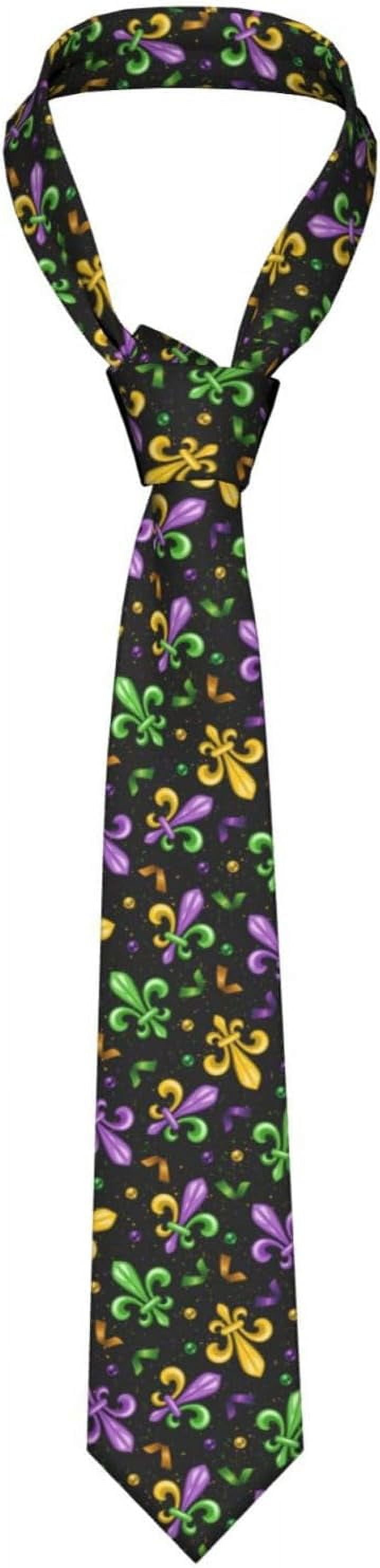 mardi gras necktie