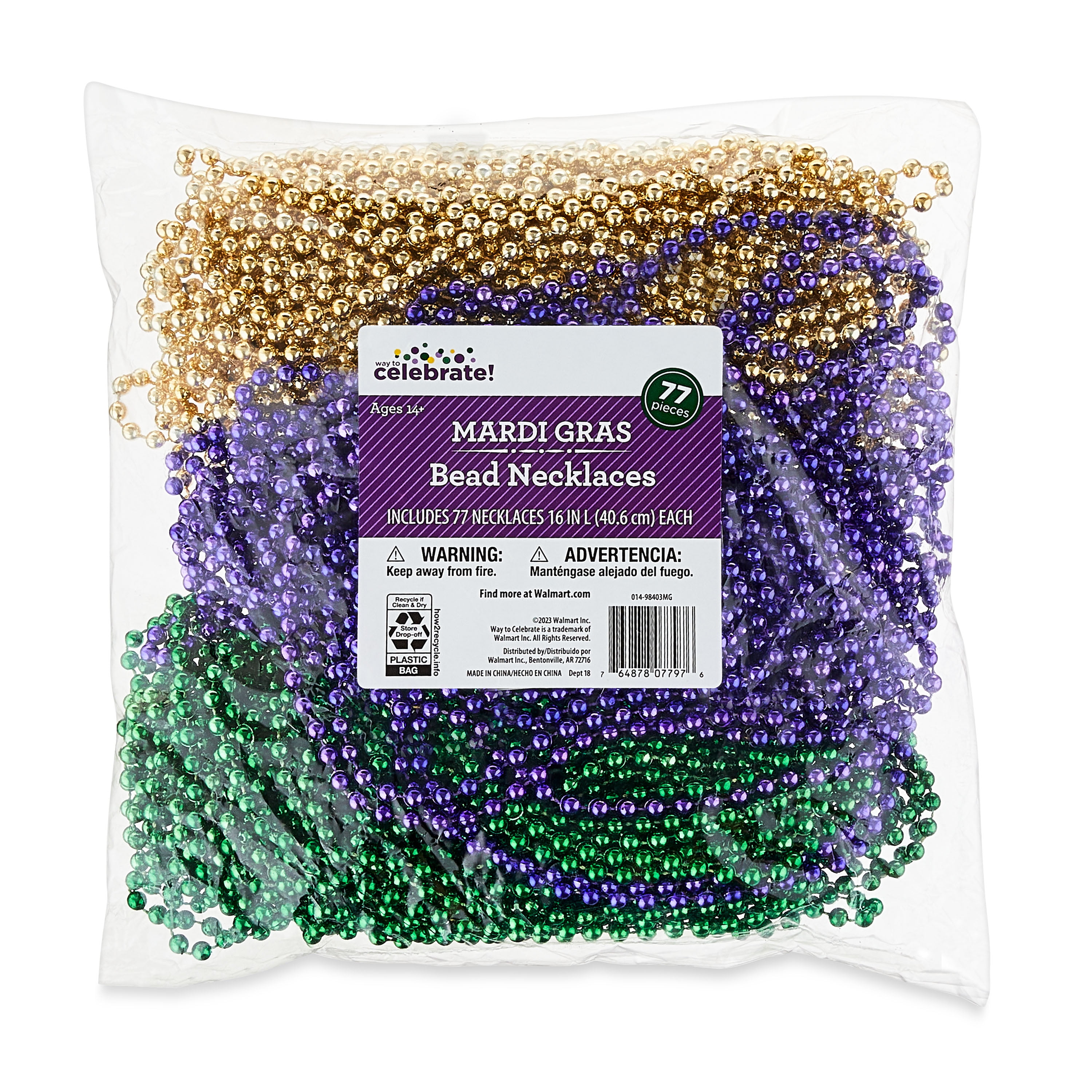 Bead necklaces best sale walmart