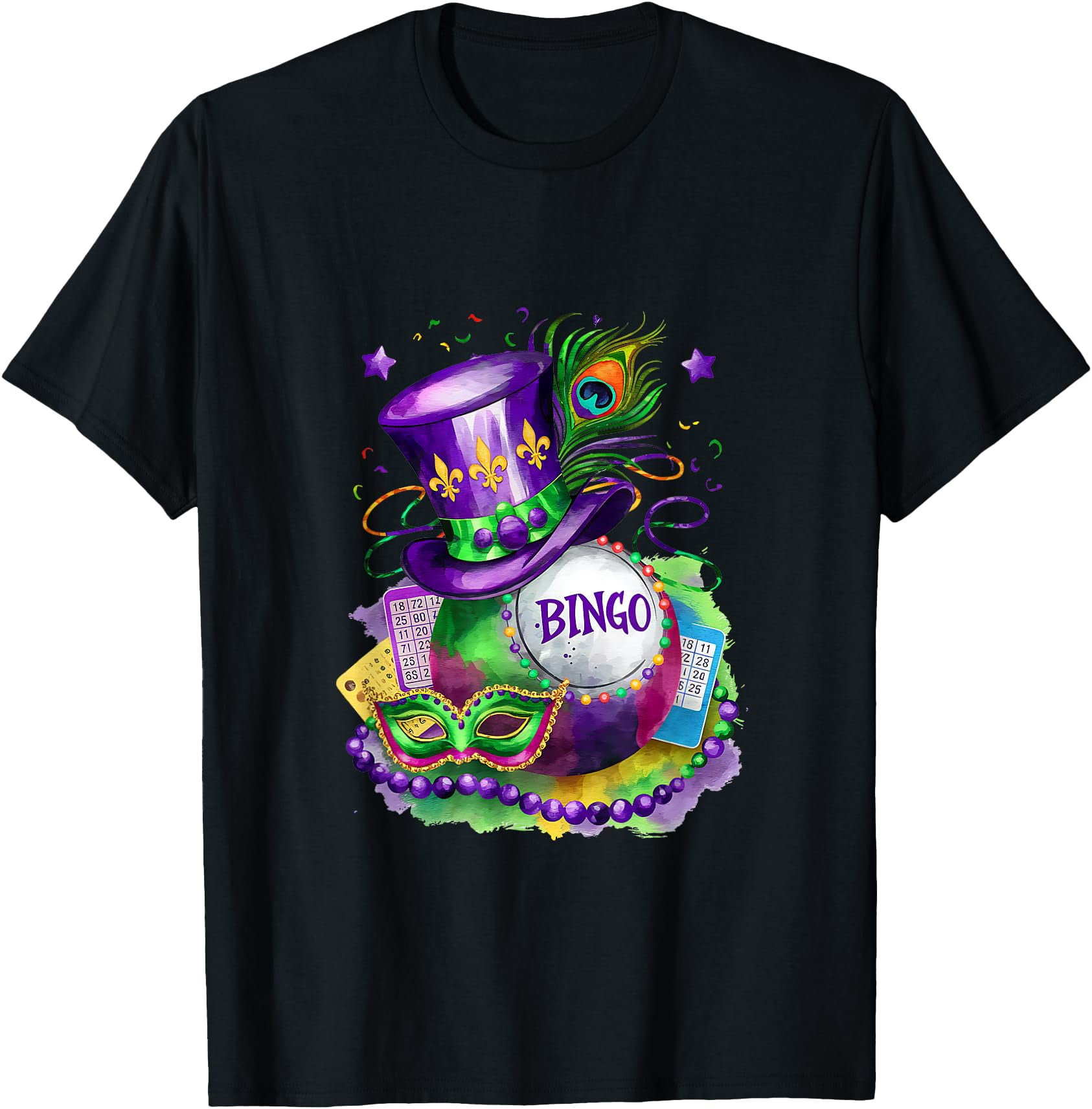 T-shirt Homme Mardi Gras New Orleans - Marque Threadrock - Taille S à 3XL - 100% Coton Neuf