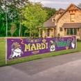 Mardi Gras Banner for Fence Balcony New Orleans Themed Party ration