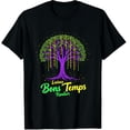 thumbnail image 1 of Mardi Gras Bead Tree Carnival New Orleans Graphic Crew Neck Short Sleeve T-Shirts (Men's, Women's), 1 of 4