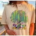 thumbnail image 1 of Mardi Gras Bead Tree Disney Shirt, Mickey And Friends Short Tee, 1 of 5