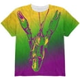 thumbnail image 1 of Mardi Gras Cajun Crawfish All Over Youth T Shirt Multi YSM, 1 of 2