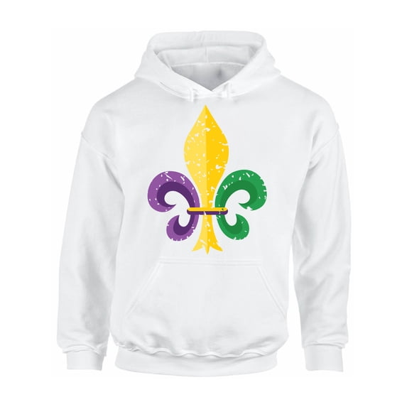 Mardi Gras Carnival Hoodie for Women Men New Orleans Celebration US Festive Unisex Hooded Sweatshirt