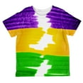 thumbnail image 1 of Mardi Gras Color Me Cajun All Over Toddler T Shirt Multi 6T, 1 of 2