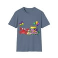 thumbnail image 1 of Mardi Gras Crabs Unisex Softstyle T-Shirt, 1 of 4