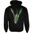 thumbnail image 1 of Mardi Gras Crawfish Mens Full Zip Hoodie Black 2XL, 1 of 1