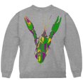 thumbnail image 1 of Mardi Gras Crawfish Youth Sweatshirt Sport Grey YMD, 1 of 1