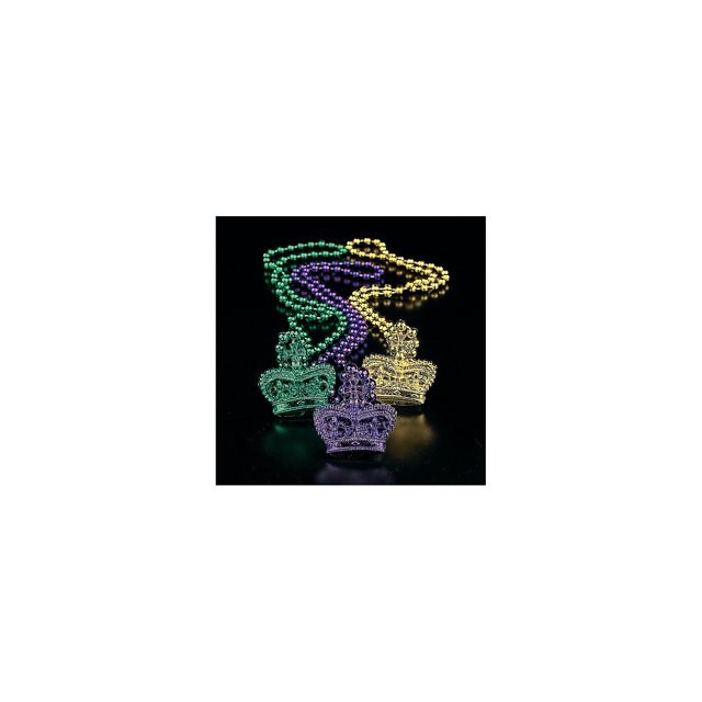 mardi gras crown beads