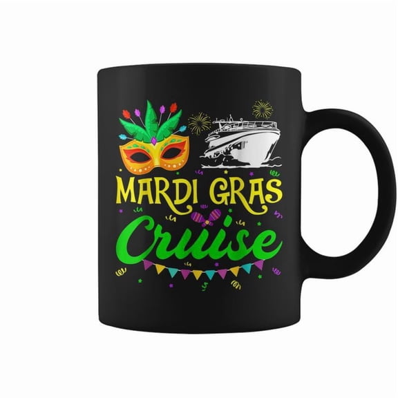 Mardi Gras Cruise Ship Cruising Canivals Party Festival Coffee Mugs