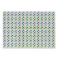 thumbnail image 1 of Mardi Gras Cutting Board, Fleur De Lis in Mardi Gras Carnival Colors Festival Pattern, Decorative Tempered Glass Cutting and Serving Board, Small Size, Green Yellow Purple, by Ambesonne, 1 of 1