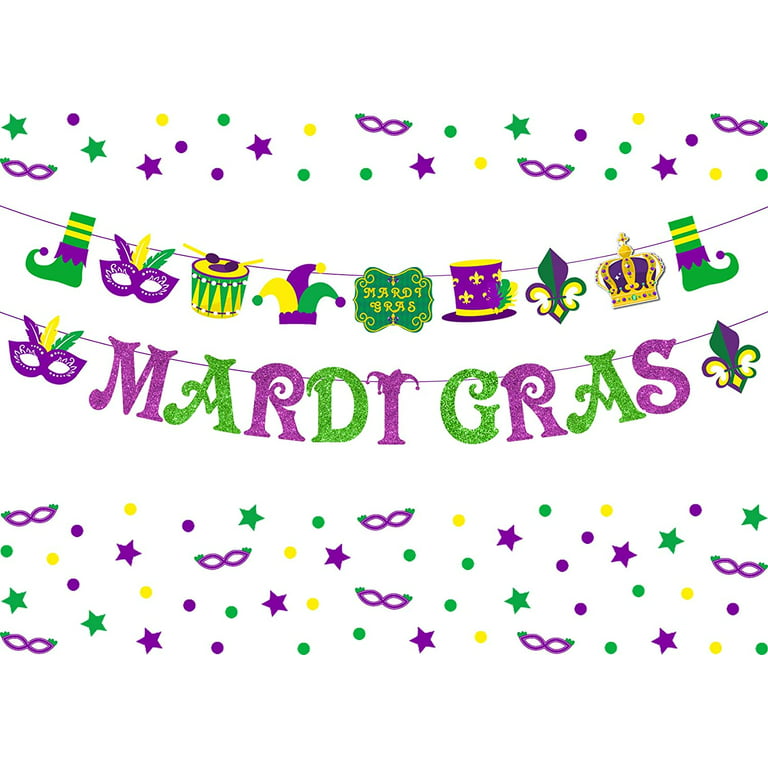 Save on Clearance, Mardi Gras, Party Decorations