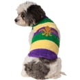 thumbnail image 1 of Mardi Gras Dog Sweater, 1 of 2