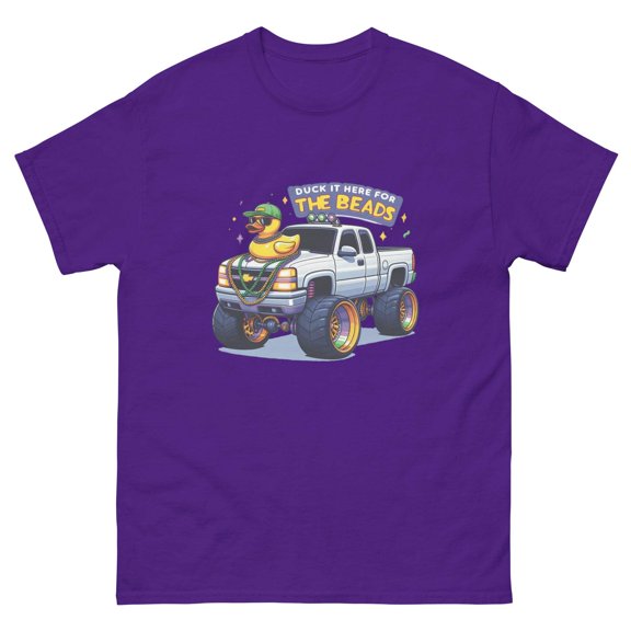 Mardi Gras Duck Truck tee
