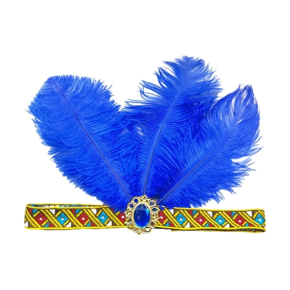 Mardi Gras Flapper Headband Mardi Gras Parades Masquerade Headpiece
