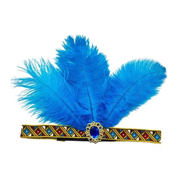 Mardi Gras Flapper Headband Mardi Gras Parades Masquerade Headpiece