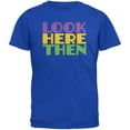 thumbnail image 1 of Mardi Gras Flash For Beads Funny Royal Adult T-Shirt - X-Large, 1 of 2