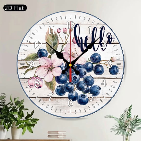 Mardi Gras Fleur de Lis Round Wall Clock Silent Purple Green Gold Stained Glass Home Decor