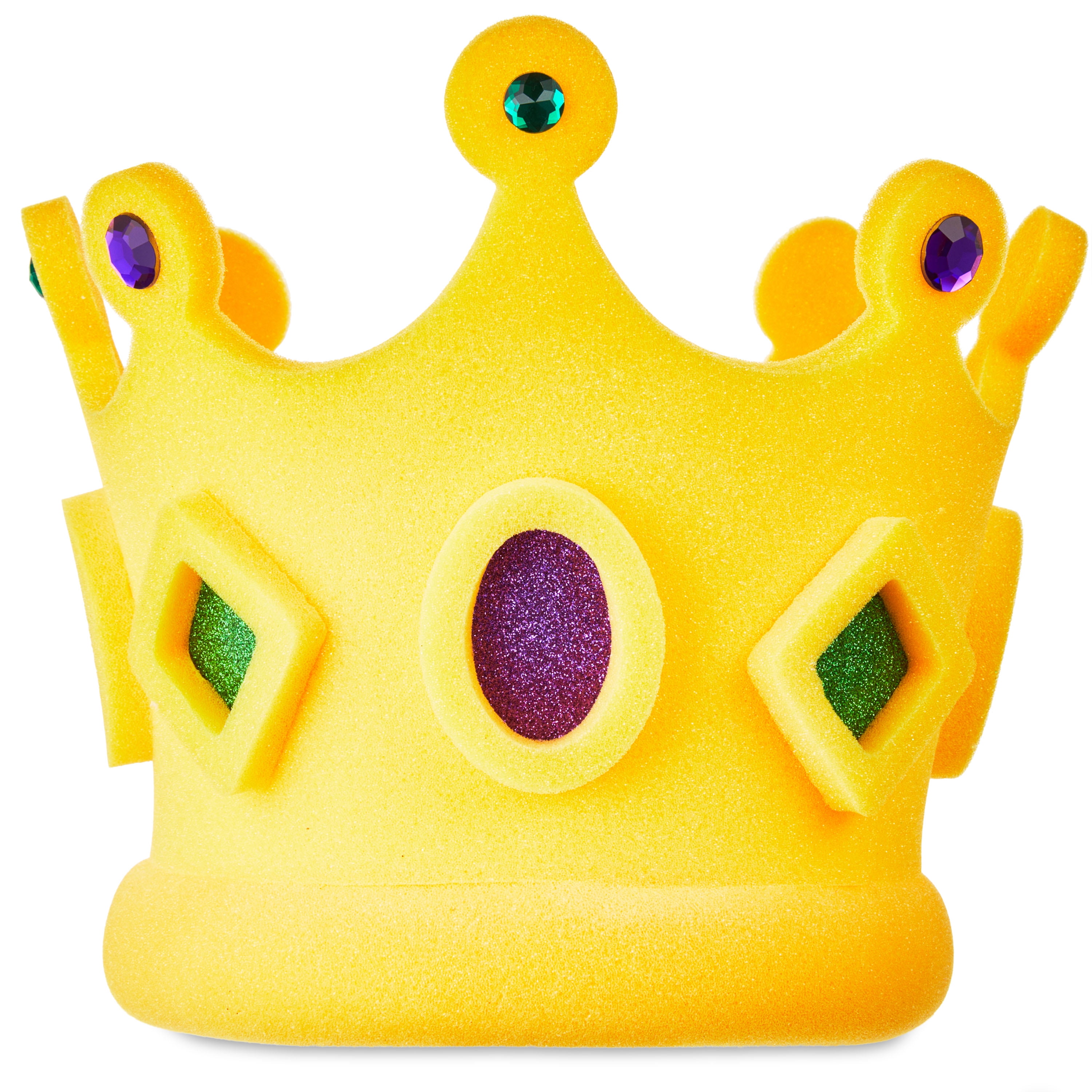 mardi gras foam hat