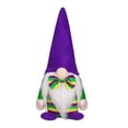 thumbnail image 1 of Mardi Gras Gnomes Decorations, Mask Plush Decor, New Orleans Party Tiered Tray Decor, Home Office Supply,C, 1 of 6
