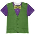 thumbnail image 1 of Mardi Gras Green and Purple Vest Costume All Over Youth T Shirt Multi YMD, 1 of 2