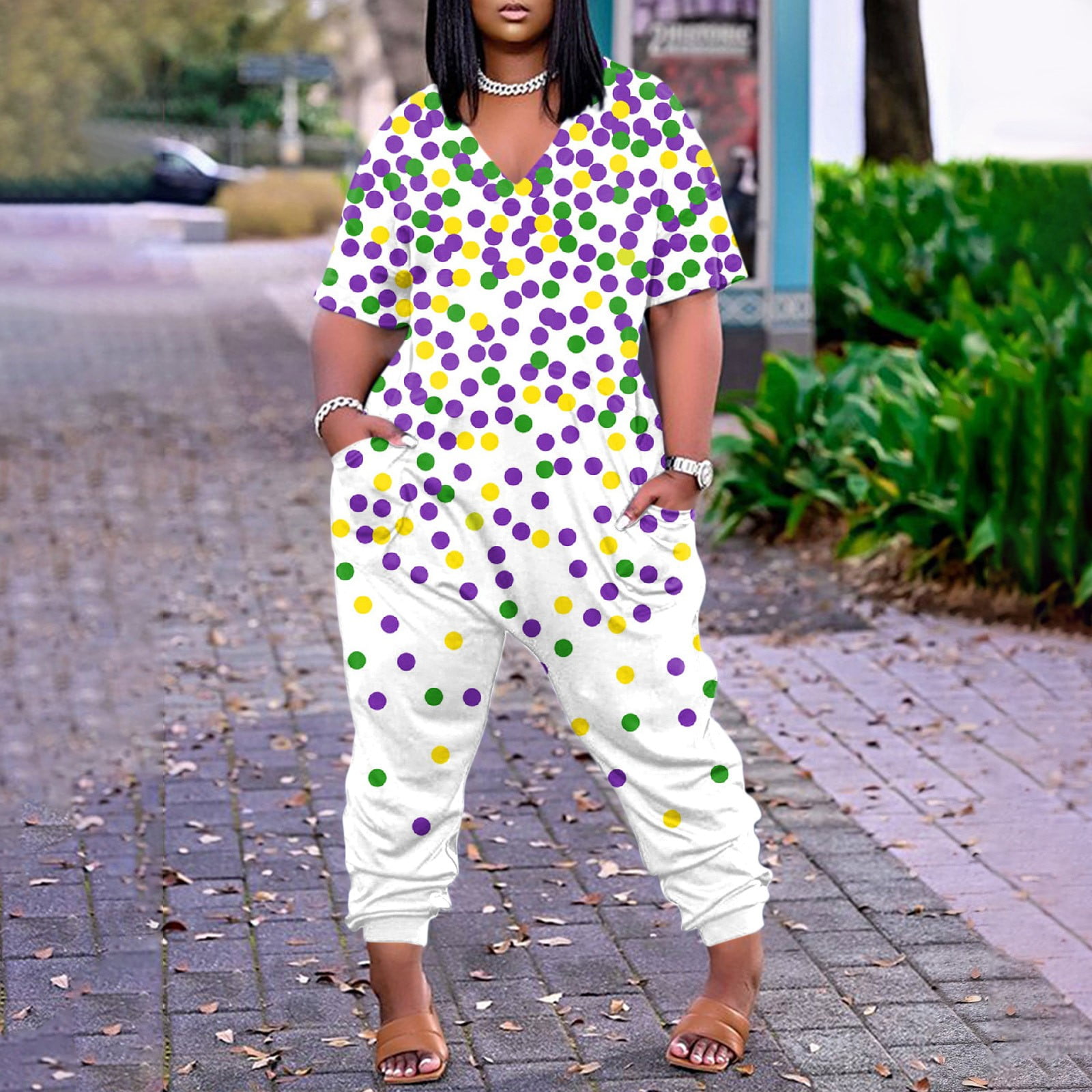 mardi gras overalls toddler