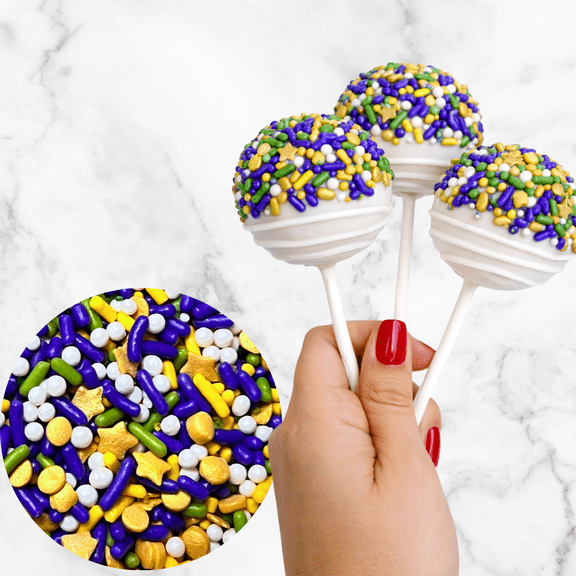 Mardi Gras - Kings Court Sprinkle Mix