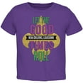 thumbnail image 1 of Mardi Gras Let the Good Times Roll Toddler T Shirt Purple 3T, 1 of 2
