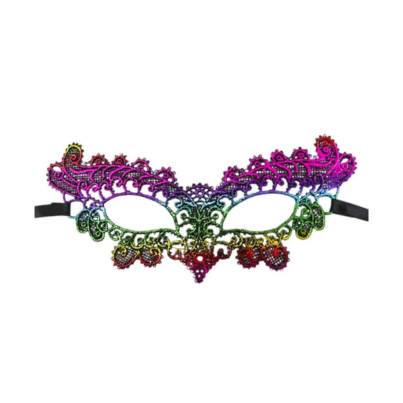 Mardi Gras Mask Multicolored Masquerade Masks Vintage Antique Mask for Men Women Carnival Costumes Dress Party Wedding Supplies