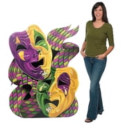 Mardi Gras Mask Standup - Party Decor - 1 Piece