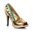 thumbnail image 1 of Ellie Shoes E-414-Masquerade 4" Heel Women's Costume Peep-Toe Pump., 1 of 5