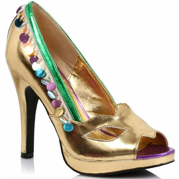 Mardi Gras Masquerade Heels Women's Adult Halloween Accessory