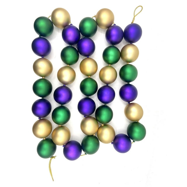 mardi gras garland lights