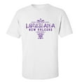 thumbnail image 1 of Mardi Gras New Orleans Louisiana Unisex Short Sleeve T-shirt-White-2XL, 1 of 4