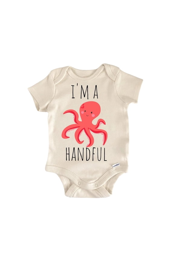 Octopus Ocean Newborn Baby Bodysuit