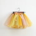 thumbnail image 1 of Mardi Gras Outfit Multicoloured Tulle Outfits Mardi Gras Skirts Girls Dress Birthday for Kids Girl 2-4 Years, 1 of 3