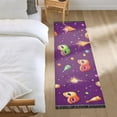 thumbnail image 1 of Mardi Gras Party Masks Bedroom Runner Rug 2'x 6' Non Slip Carpet Indoor Home Area Rug Living Room, 1 of 8